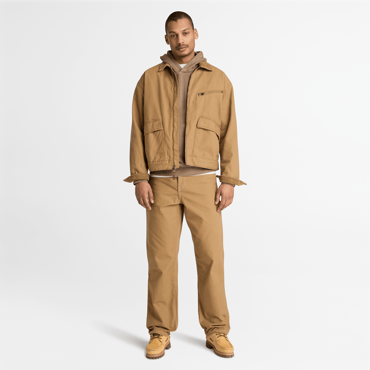 Mens Rindge Canvas Carpenter Pant TBL Medium Brown ALT2