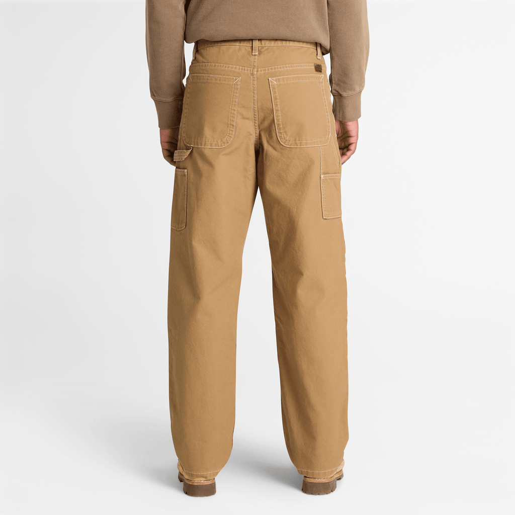 Mens Rindge Canvas Carpenter Pant TBL Medium Brown ALT8