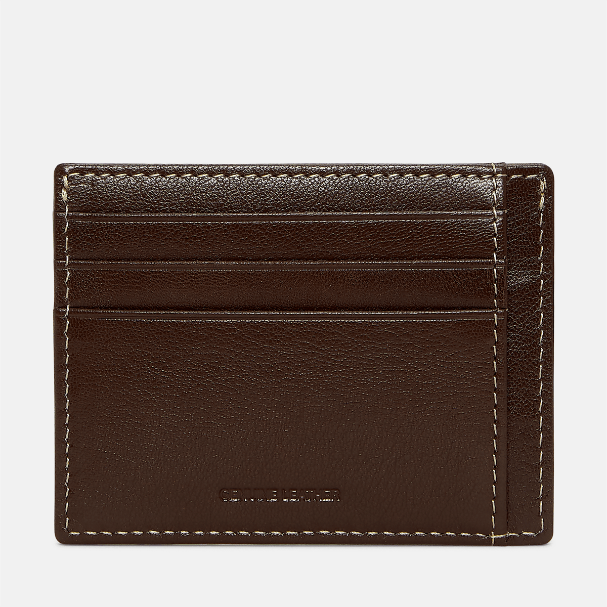 Mens Ripley Leather Card Case TBL Brown ALT1