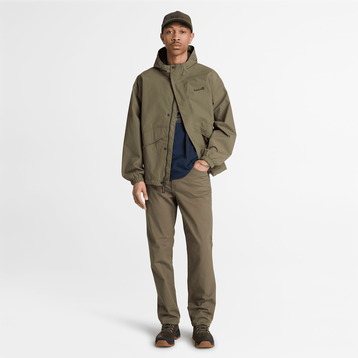 Mens Sandown Cavalry Twill Pant TBL Dark Olive ALT2