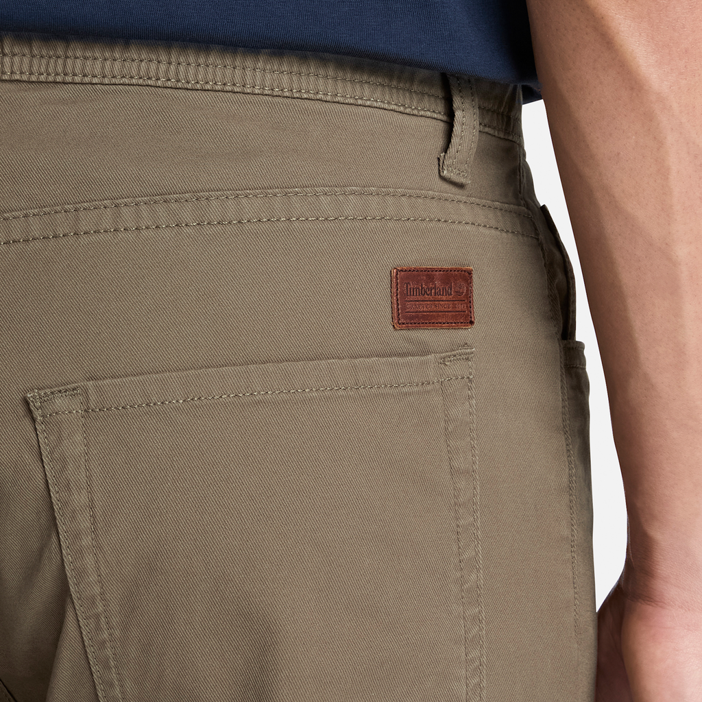 Mens Sandown Cavalry Twill Pant TBL Dark Olive ALT3