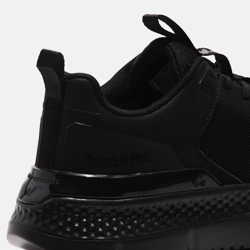Mens Setra Composite Toe Work Sneaker TBL Black ALT7