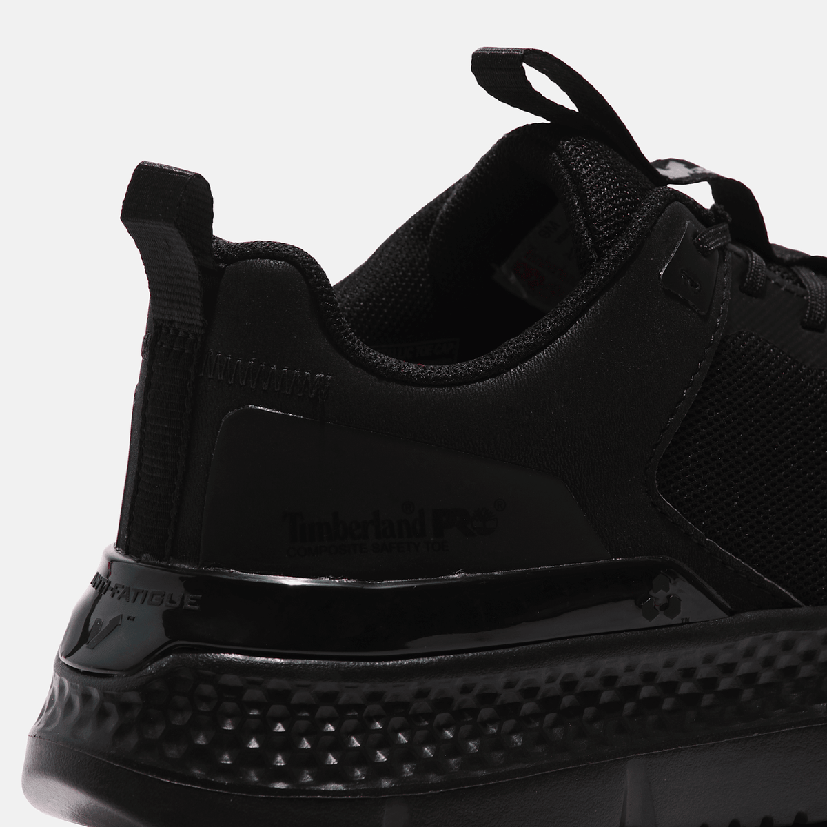 Mens Setra Composite Toe Work Sneaker TBL Black ALT7