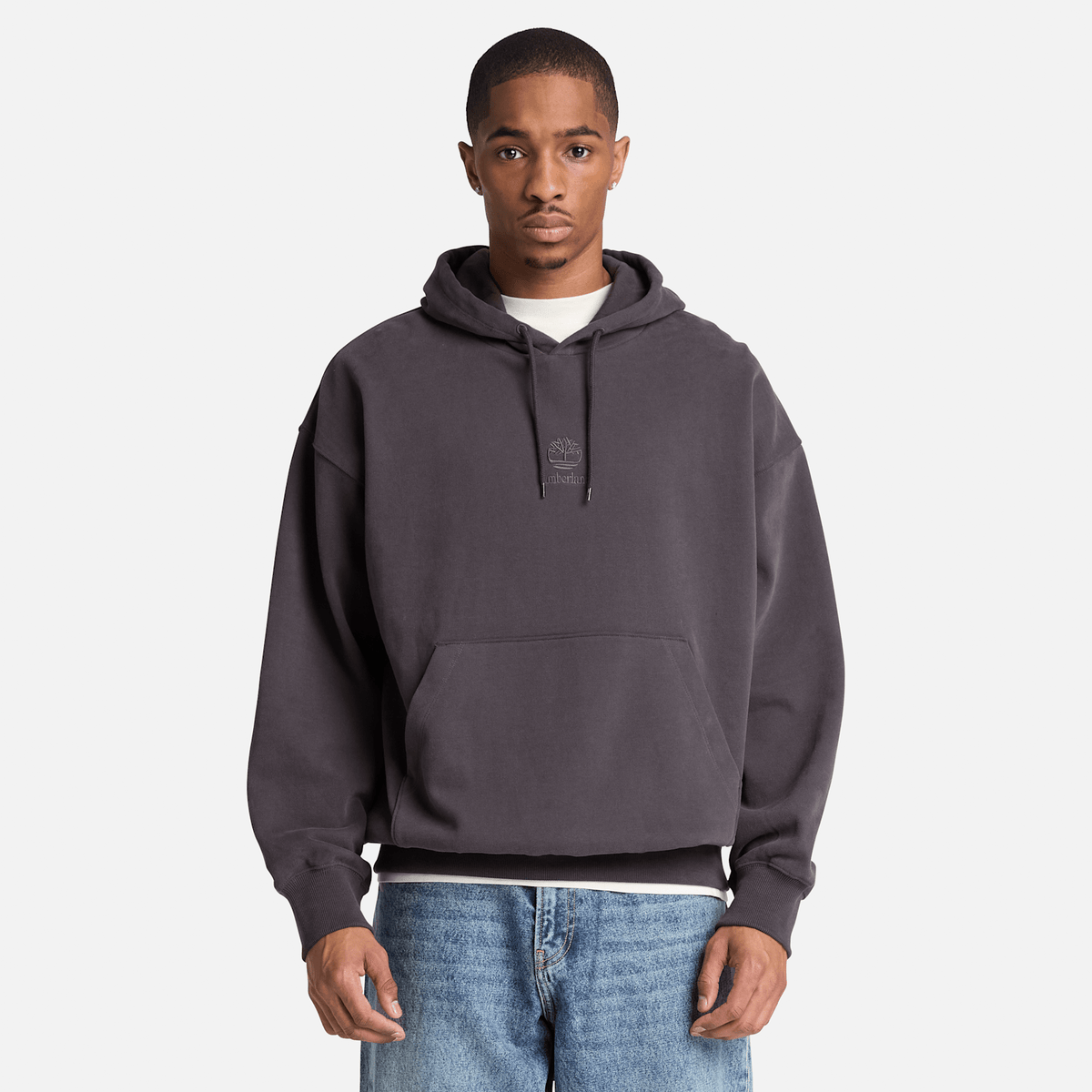 Mens Shorewood Heavyweight Core Hoodie TBL Vintage Black ALT1