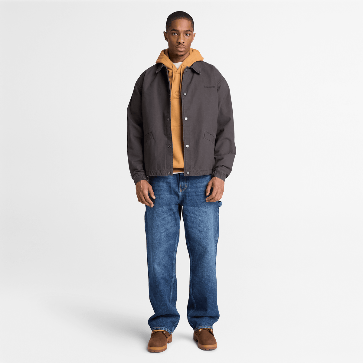 Mens Shorewood Heavyweight Core Hoodie TBL Wheat ALT2