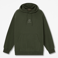 Mens Shorewood Heavyweight Core Hoodie TBL Dark Green HERO