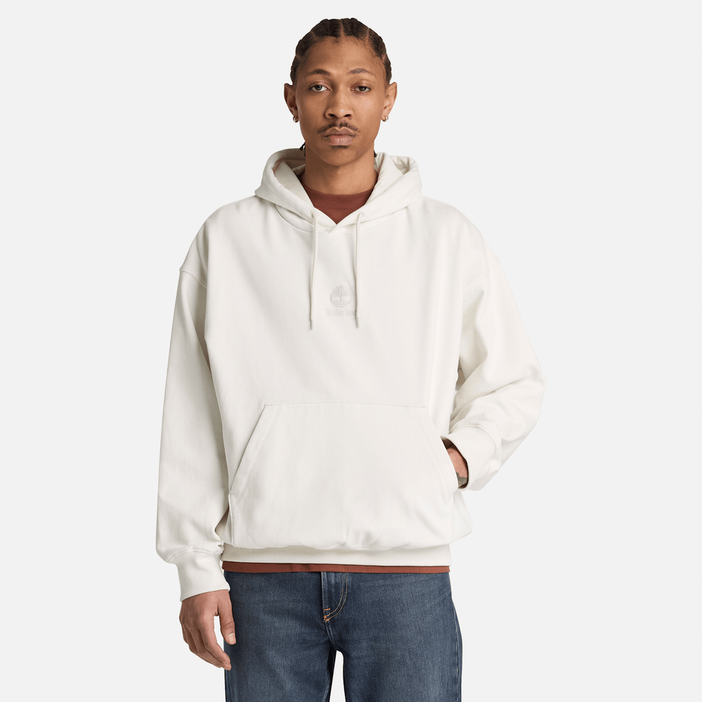 Mens Shorewood Heavyweight Core Hoodie TBL Vintage White ALT1