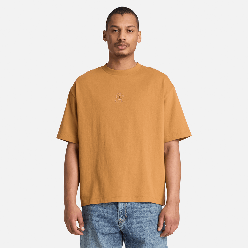 Mens Shorewood Heavyweight ShortSleeve TShirt TBL Wheat ALT1