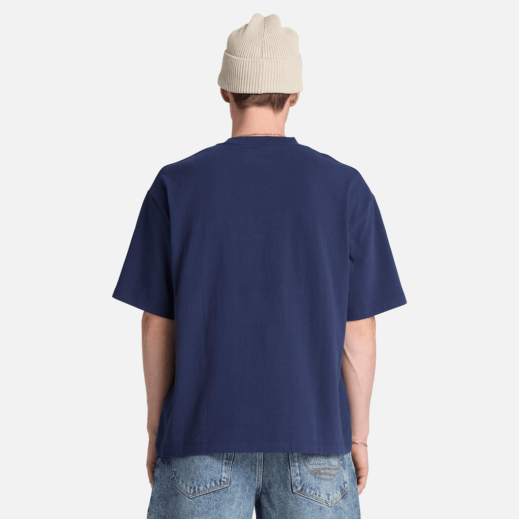 Mens Shorewood Heavyweight ShortSleeve TShirt TBL Dark Navy ALT8