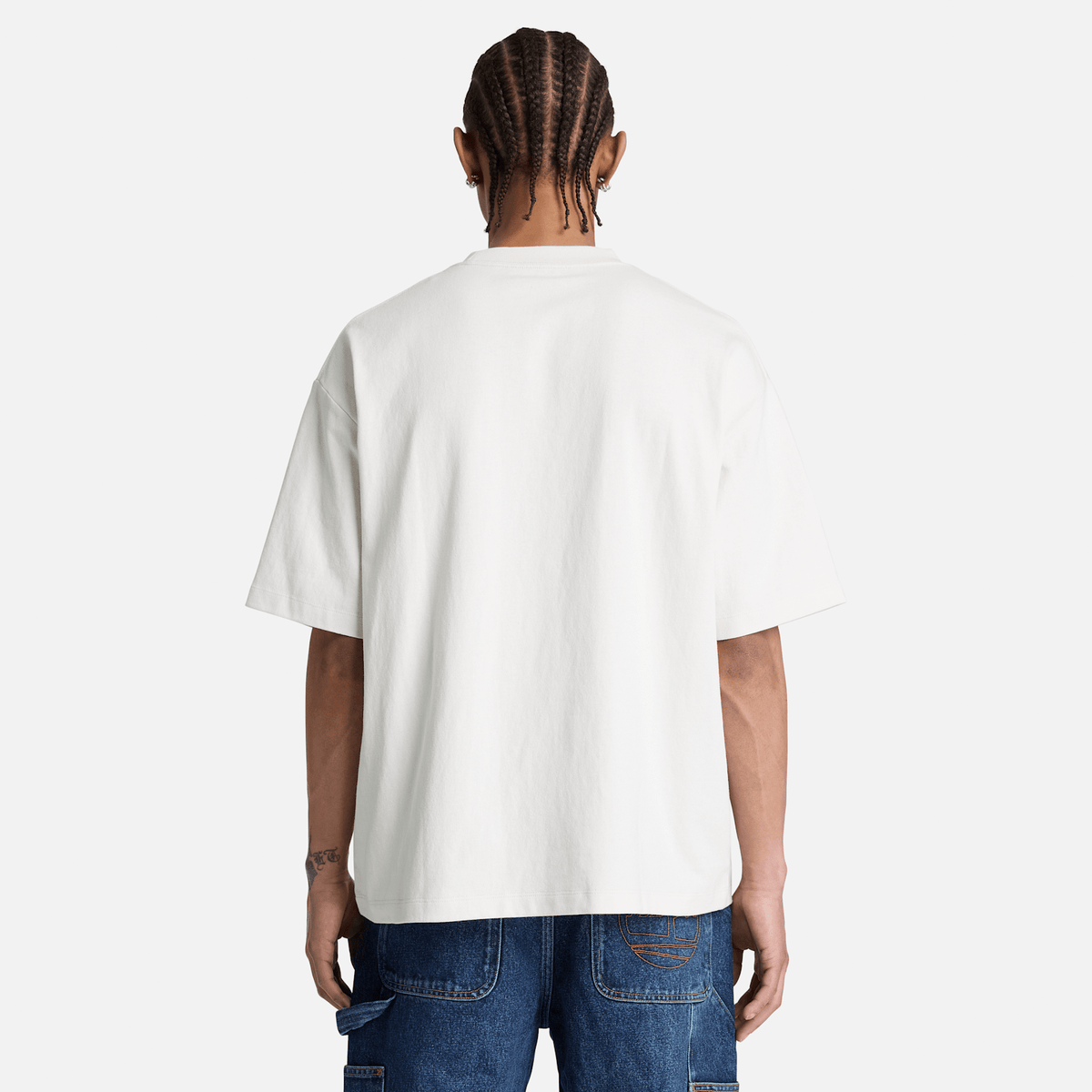 Mens Shorewood Heavyweight ShortSleeve TShirt TBL Vintage White ALT8