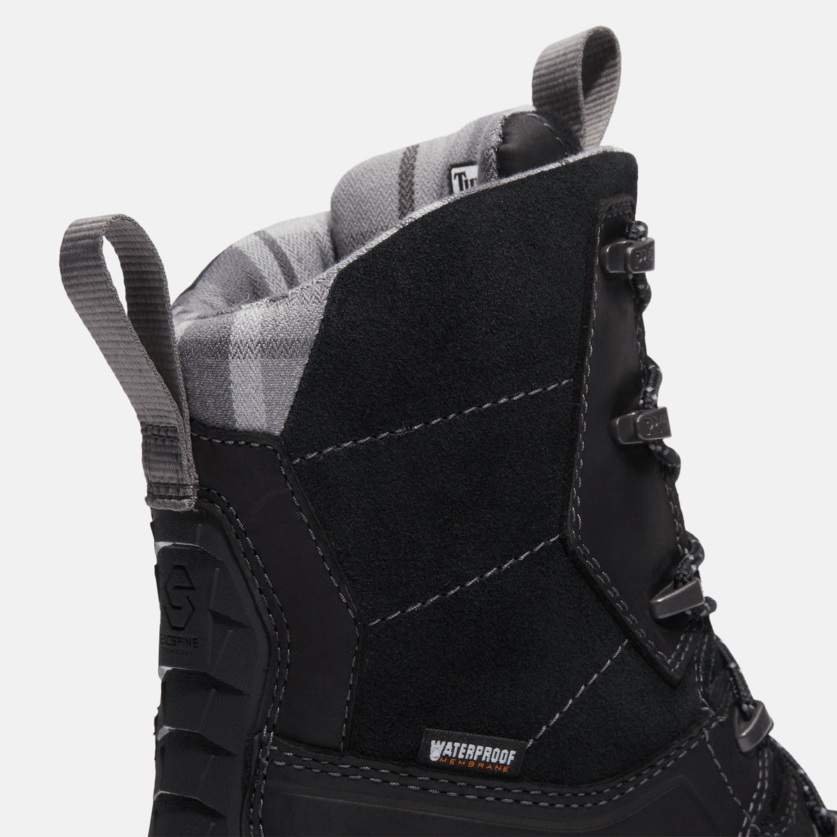 Mens Siberian CSA 8 Composite Toe Waterproof Insulated Work Boot TBL Black FullGrain ALT7