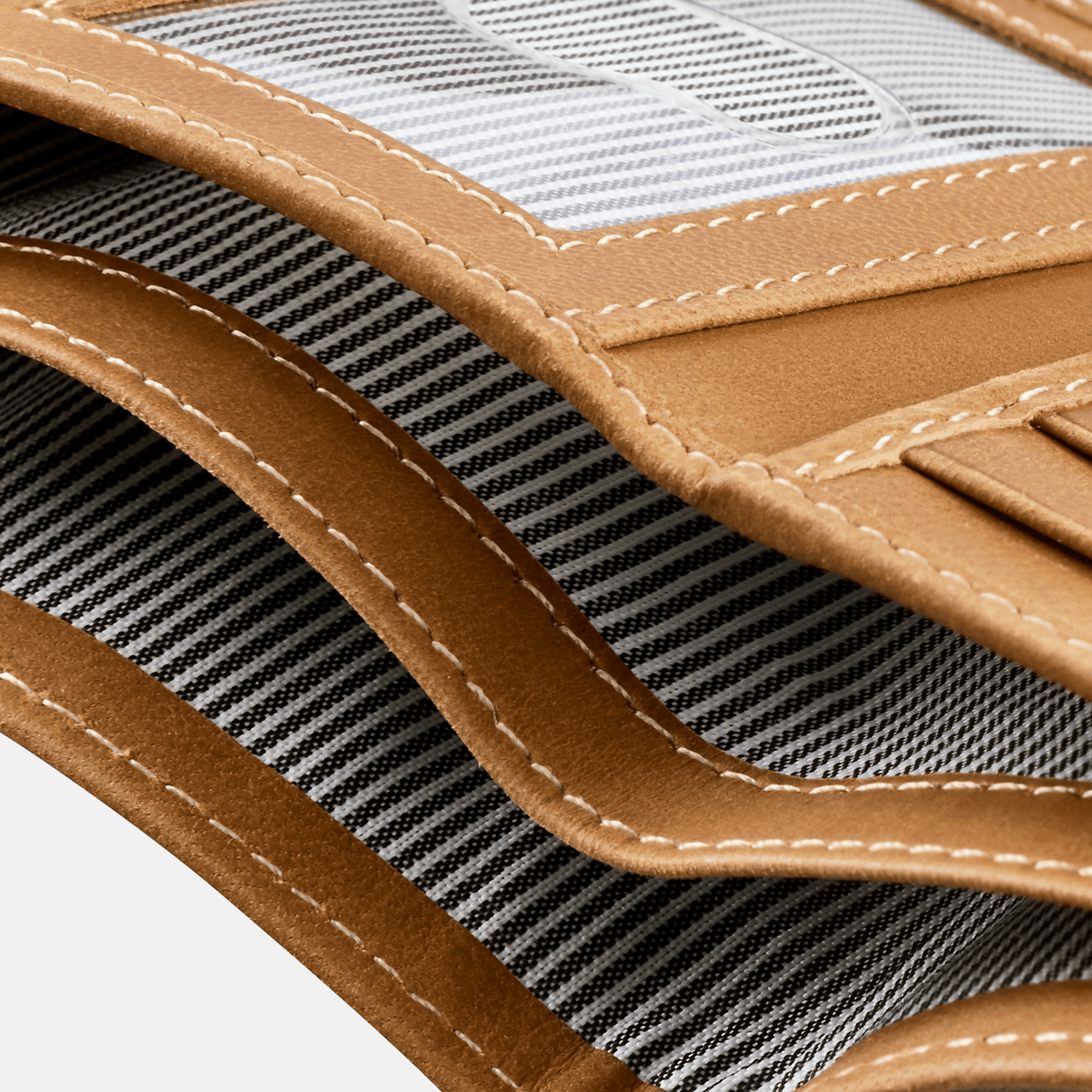 Mens Smooth Leather Trifold Wallet TBL Tan ALT2
