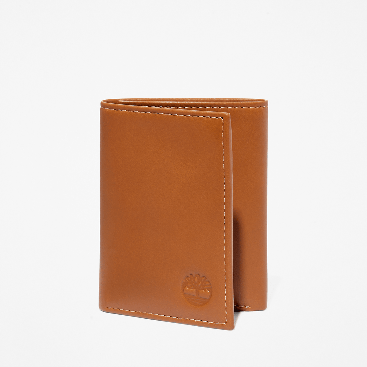 Mens Smooth Leather Trifold Wallet TBL Tan HERO