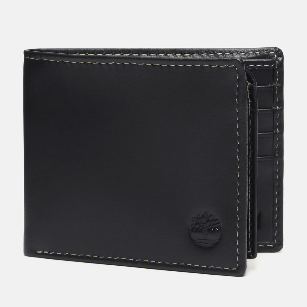 Mens Smooth Leather Wallet TBL Black HERO