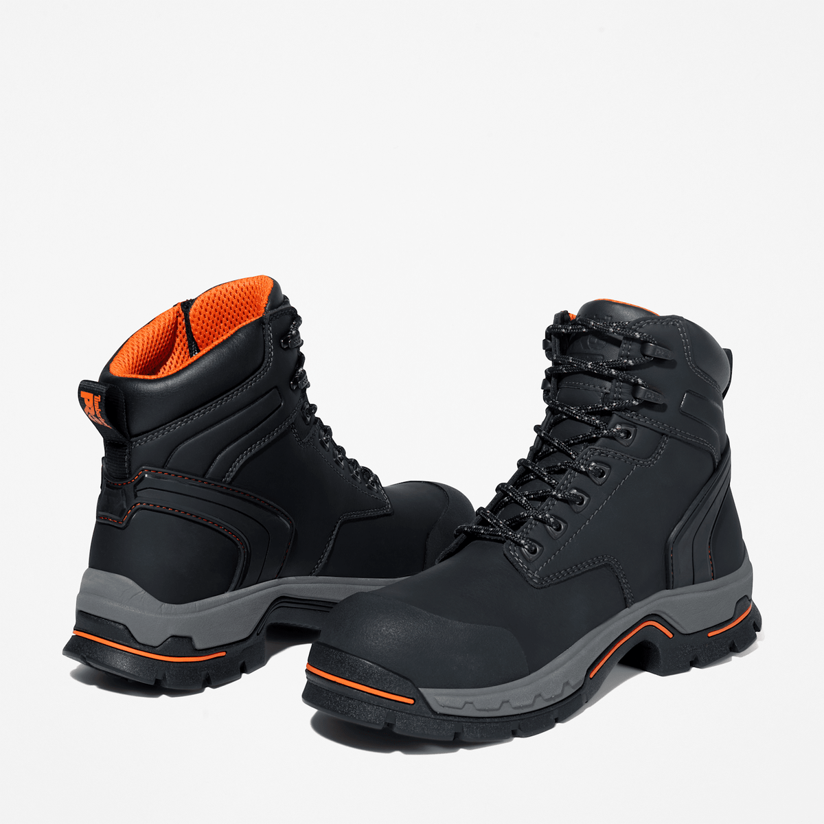 Mens Stockdale 6 Alloy Toe Work Boot TBL Black ALT5