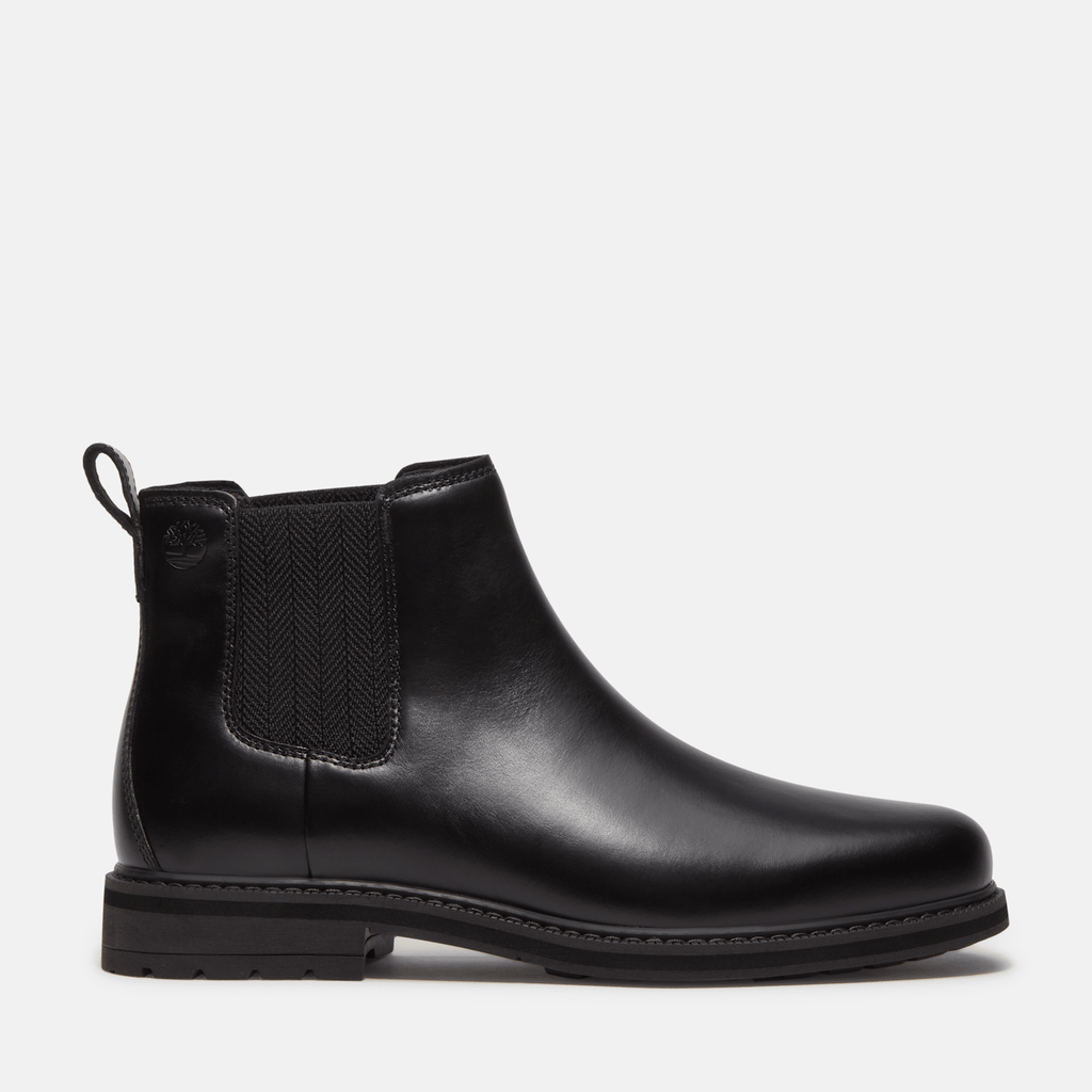 Mens Stormbucks Chelsea Boot TBL Black FullGrain HERO