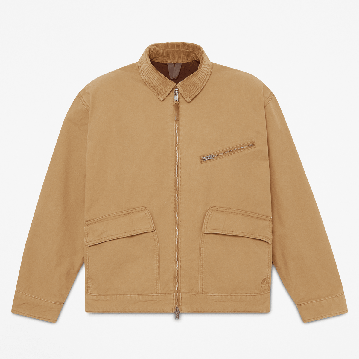 Mens Strafford Canvas Jacket TBL Medium Brown HERO