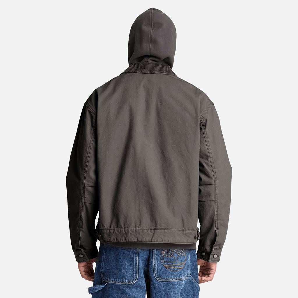 Mens Strafford Canvas Jacket TBL Vintage Black ALT8