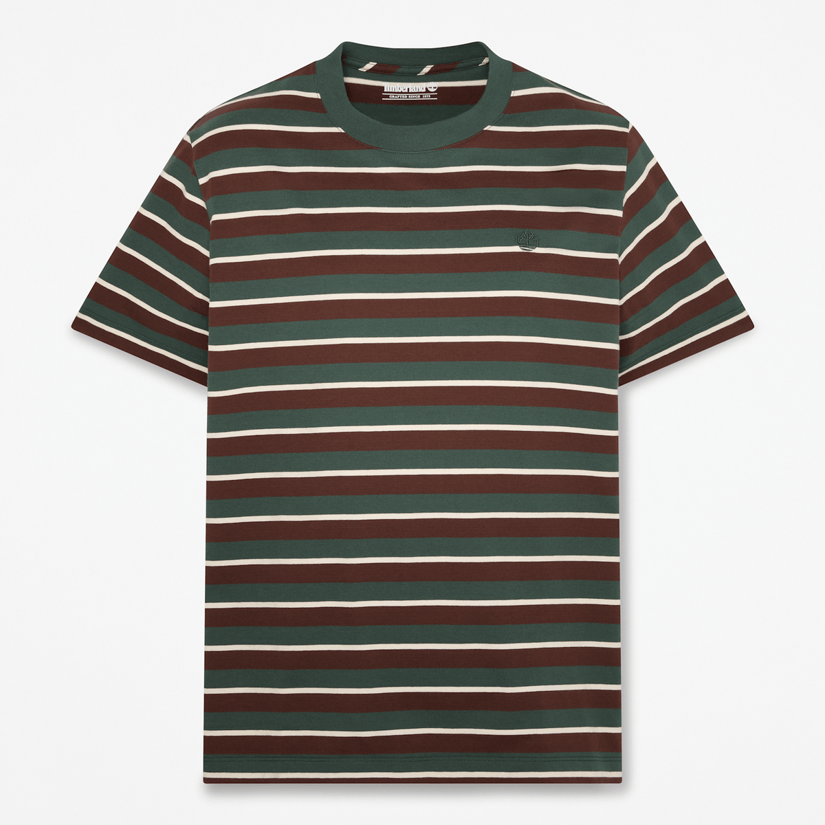 Mens Stripe ShortSleeve TShirt TBL Sycamore HERO