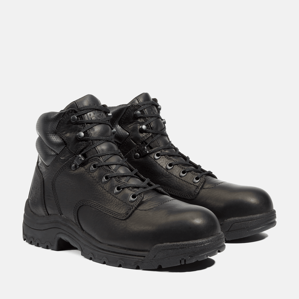 Mens TiTAN 6 Alloy Toe Work Boot TBL Black ALT4