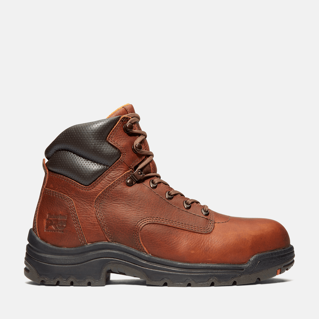 Mens TiTAN 6 Alloy Toe Work Boot TBL Brown HERO