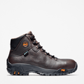 Mens TiTAN Alloy Toe Waterproof Work Boot TBL Brown HERO