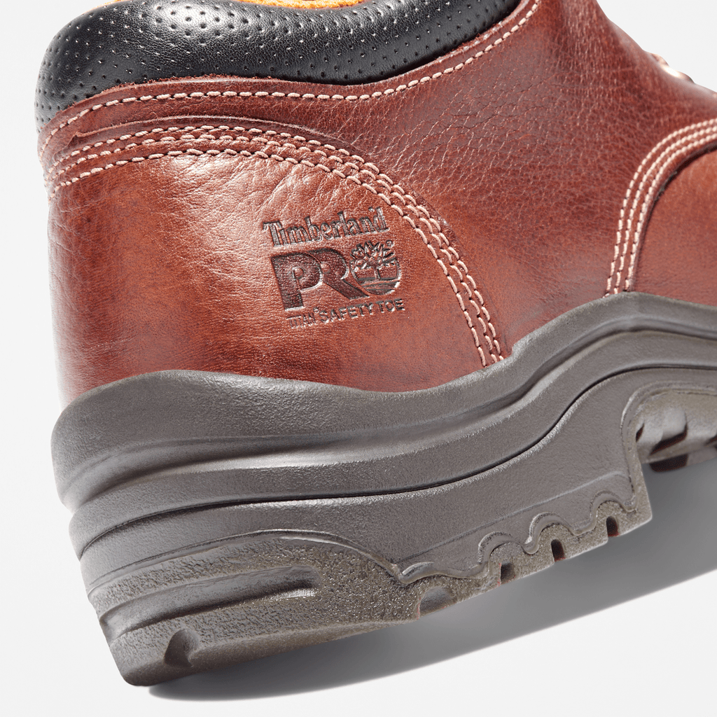 Mens TiTAN Casual Alloy Toe Work Shoe TBL Brown ALT6