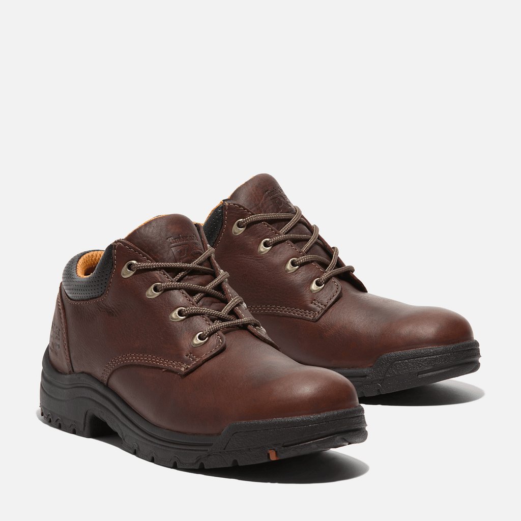 Mens TiTAN Casual Work Shoe TBL Brown ALT4