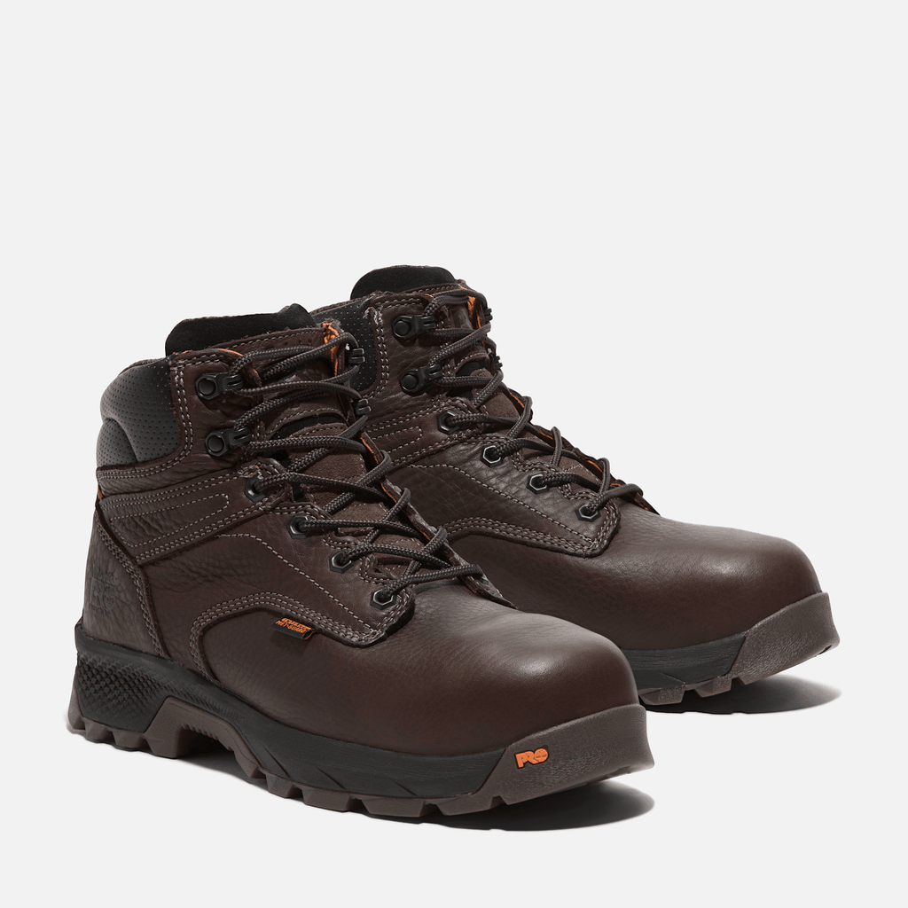Mens TiTAN EV 6 Composite Toe Work Boot TBL Brown ALT4