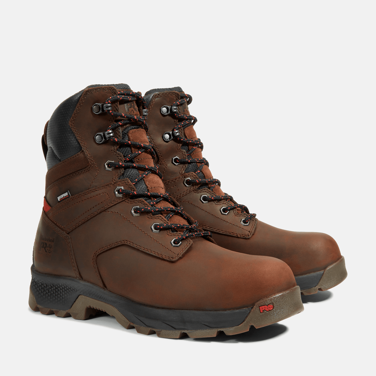 Mens TiTAN EV 8 Composite Toe Waterproof Insulated Work Boot TBL Potting Soil Brown ALT4