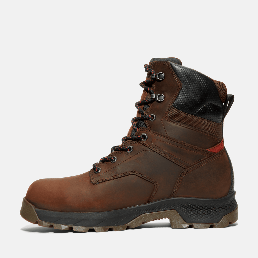 Mens TiTAN EV 8 Composite Toe Waterproof Insulated Work Boot TBL Potting Soil Brown ALT6