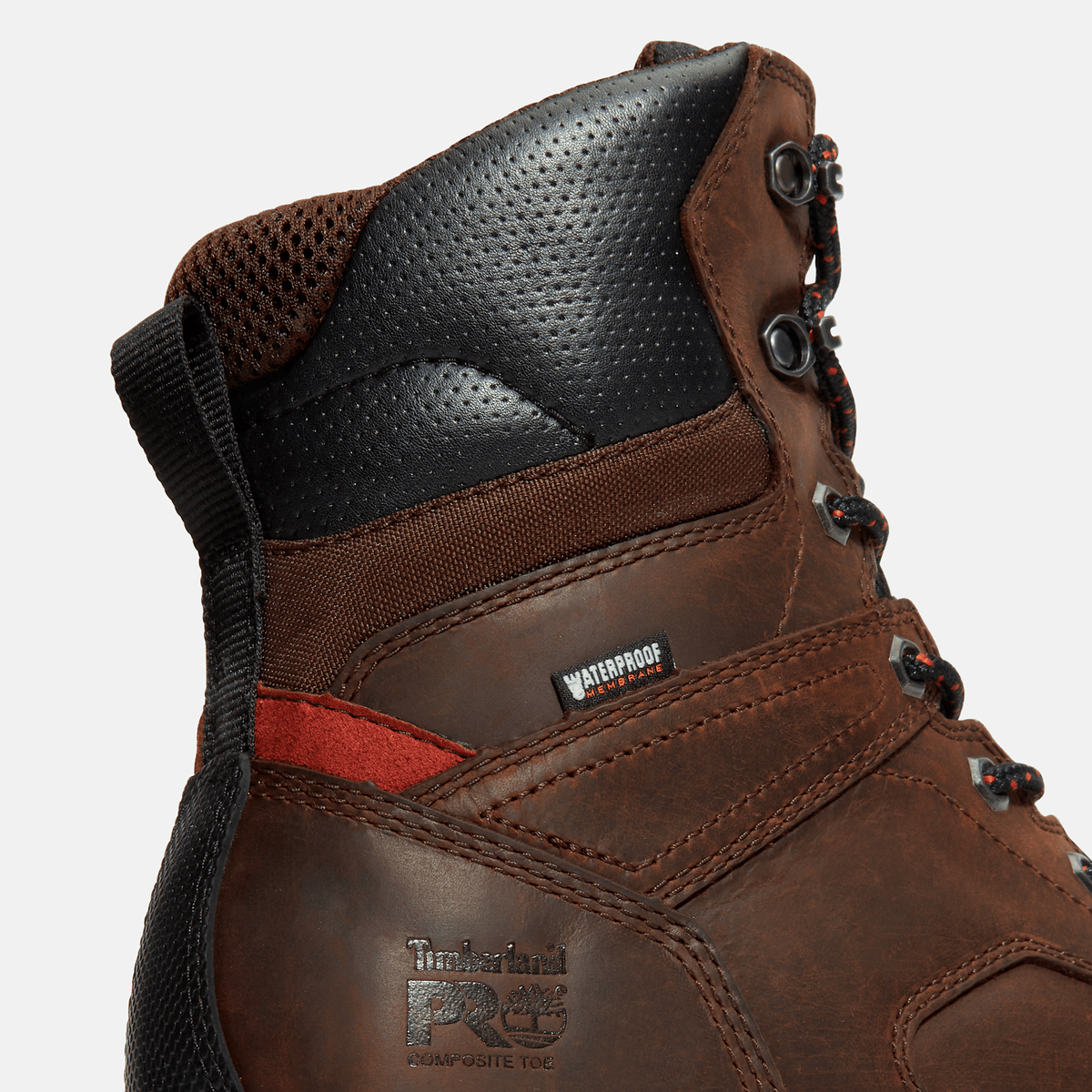 Mens TiTAN EV 8 Composite Toe Waterproof Insulated Work Boot TBL Potting Soil Brown ALT7
