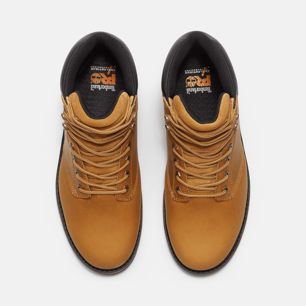Mens TiTAN Tasker 6 AlloyToe Waterproof Work Boot TBL Wheat FullGrain ALT2