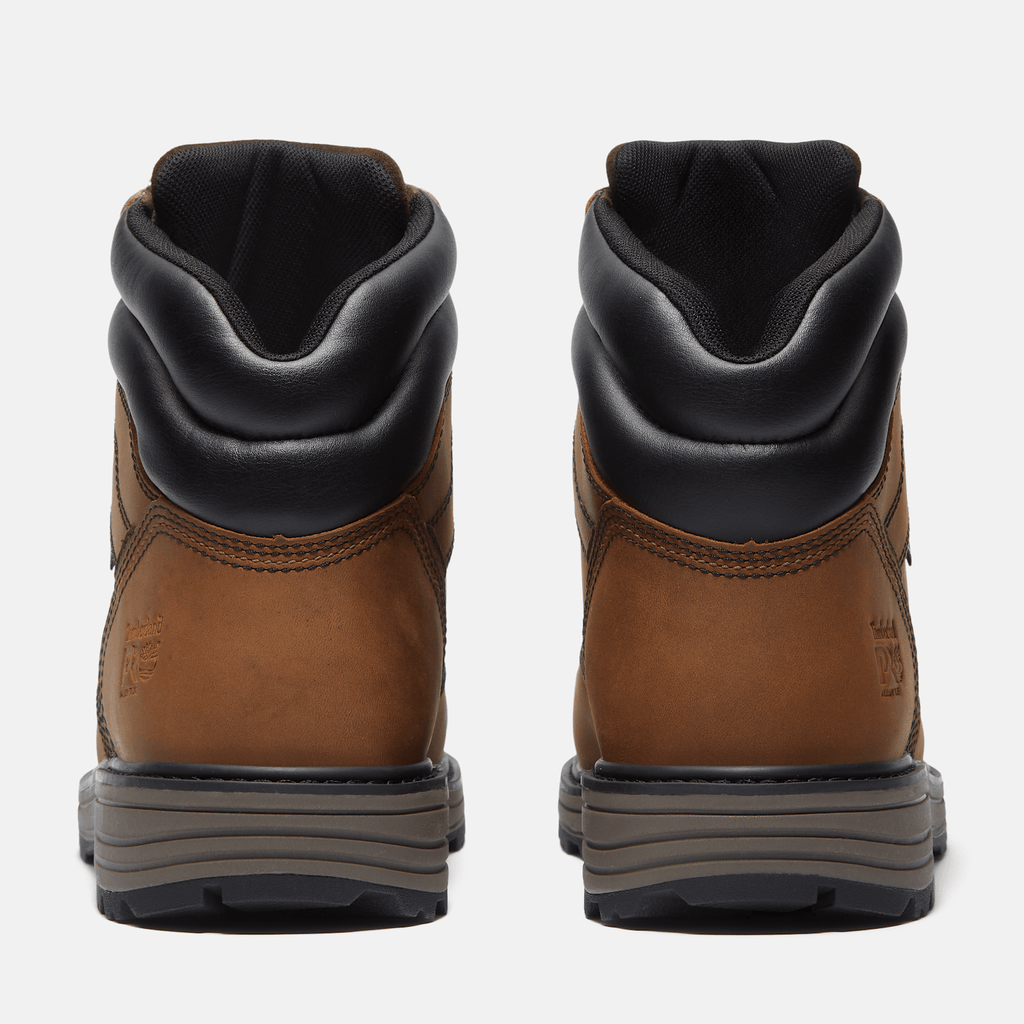 Mens TiTAN Tasker 6 AlloyToe Waterproof Work Boot With Toe Bumper TBL Light Brown FullGrain ALT5