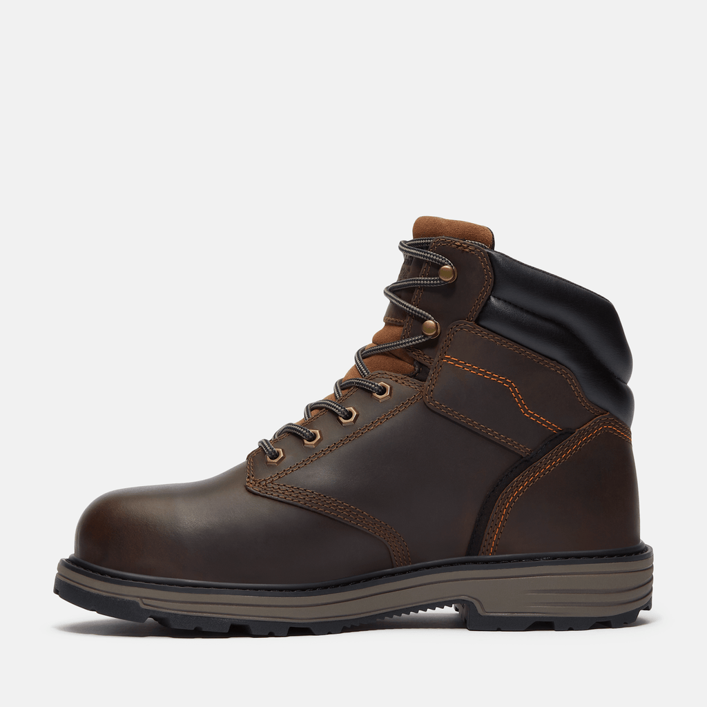 Mens TiTAN Tasker 6 AlloyToe Work Boot TBL Dark Brown FullGrain ALT6