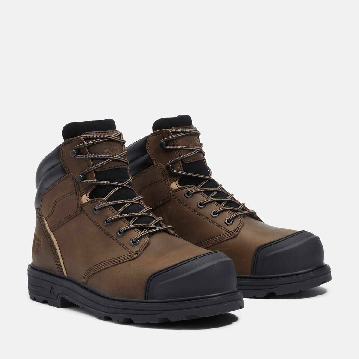 Mens TiTAN Tasker 6 AlloyToe Work Boot With Toe Bumper TBL Light Brown FullGrain ALT4