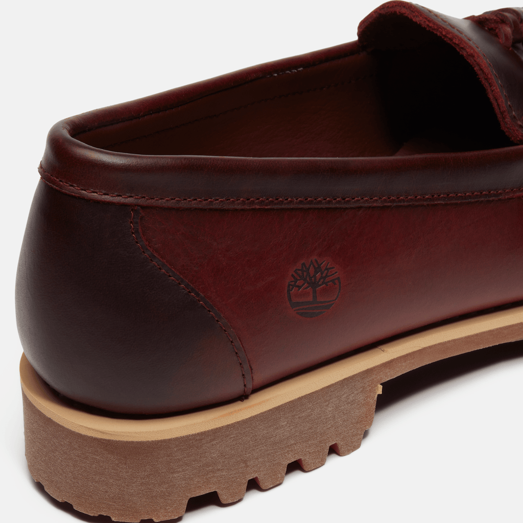 Mens Timberland Authentic Loafer TBL Burgundy FullGrain ALT9