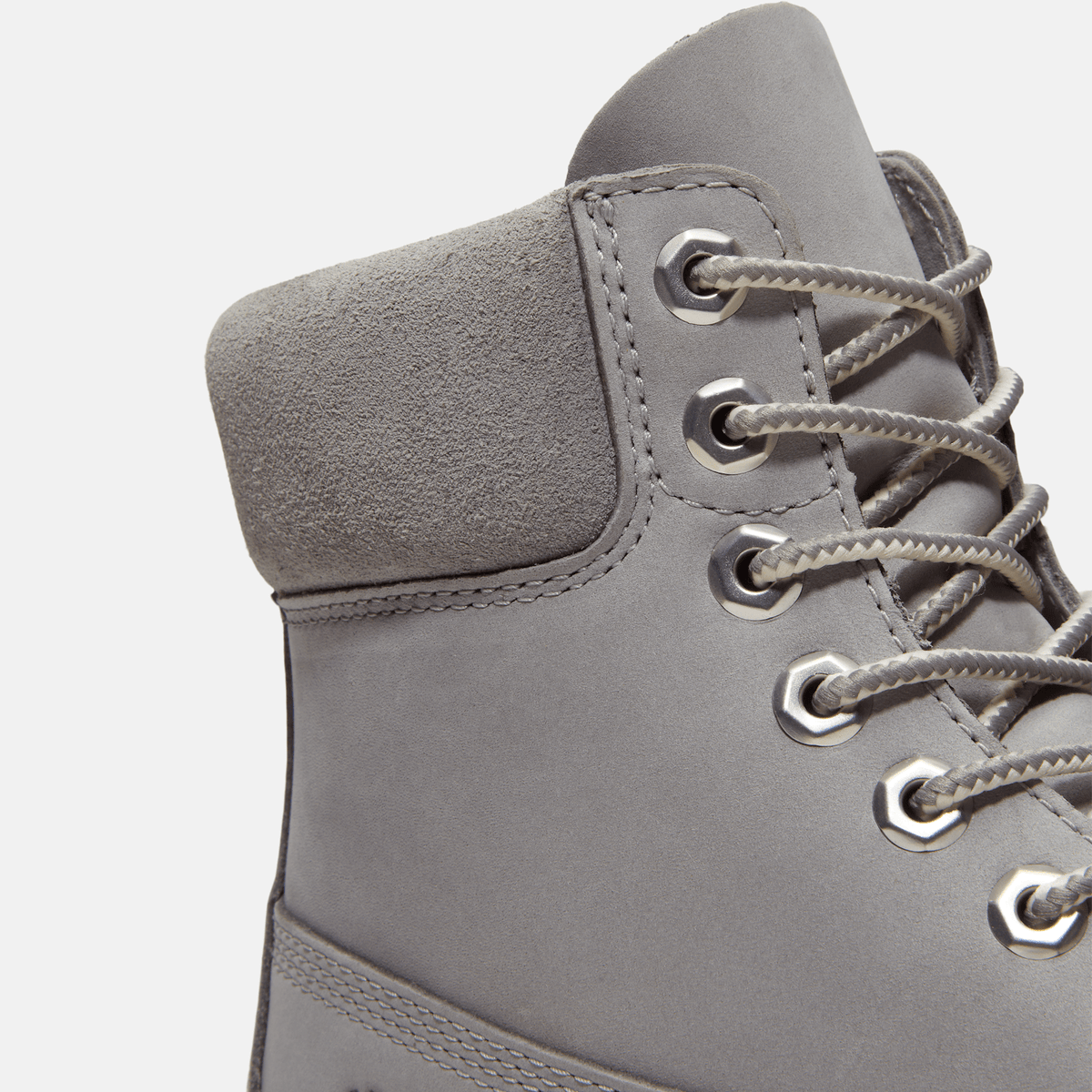 Mens Timberland Heritage 6Inch Waterproof Boot TBL Medium Greyout Nubuck ALT7