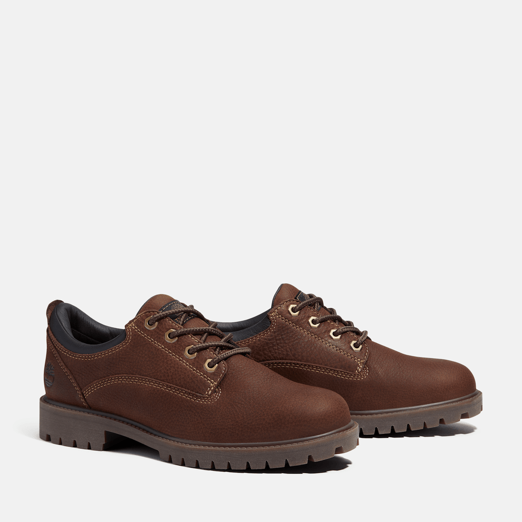 Mens Timberland Heritage Shoe TBL Dark Brown FullGrain ALT4