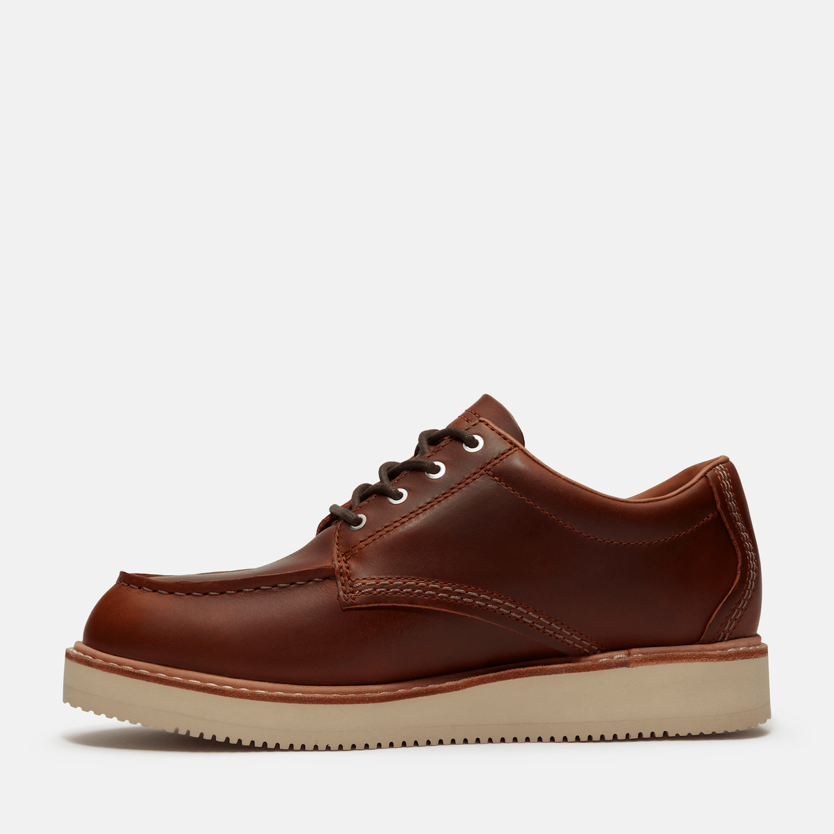 Mens Timberland Oak Forge Shoe TBL Brown FullGrain ALT6