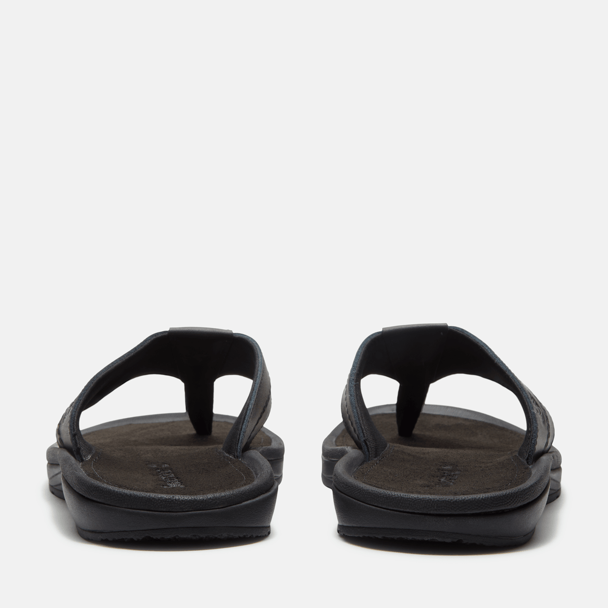 Mens Timberland Originals Slide Sandal TBL Black Leather ALT5