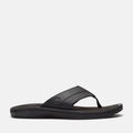 Mens Timberland Originals Slide Sandal TBL Black Leather HERO