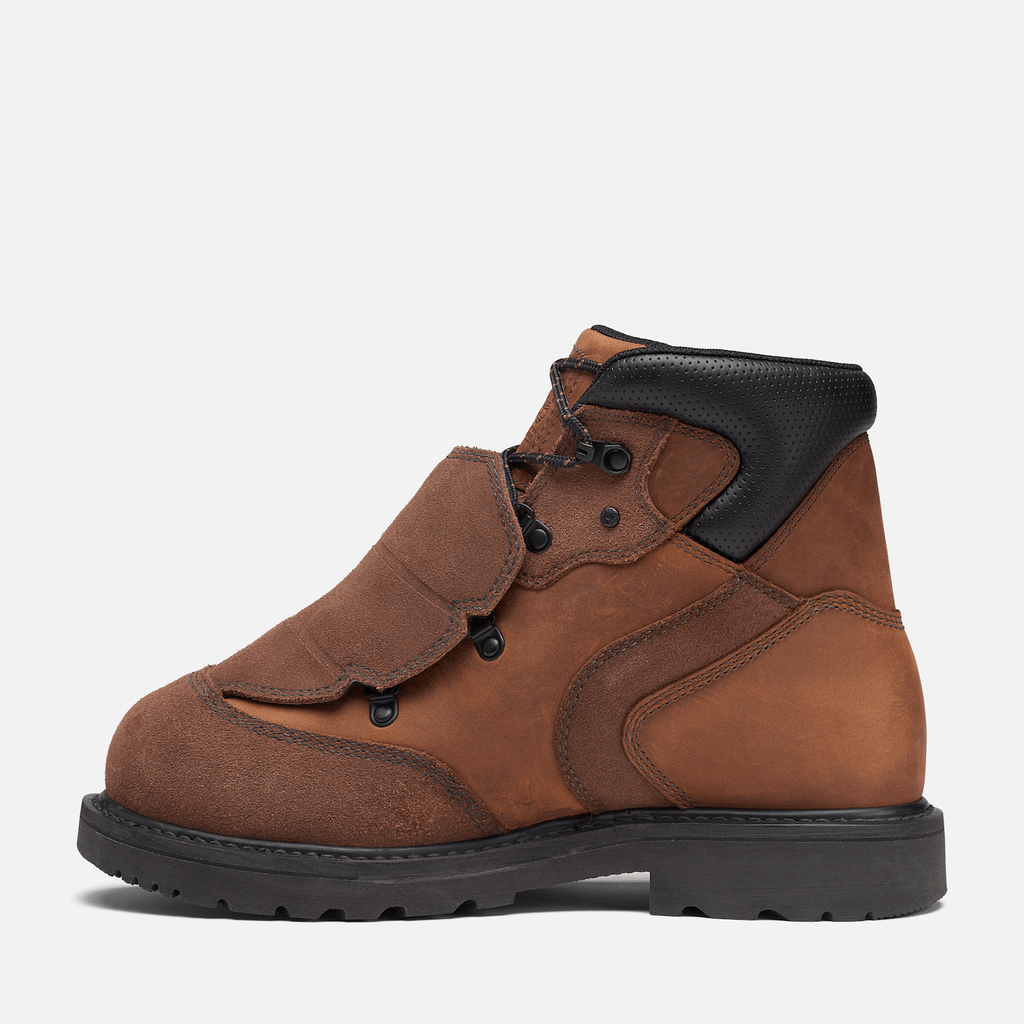 Mens Timberland  PRO 6 Ambridge Composite Toe Work Boot TBL Brown FullGrain ALT6