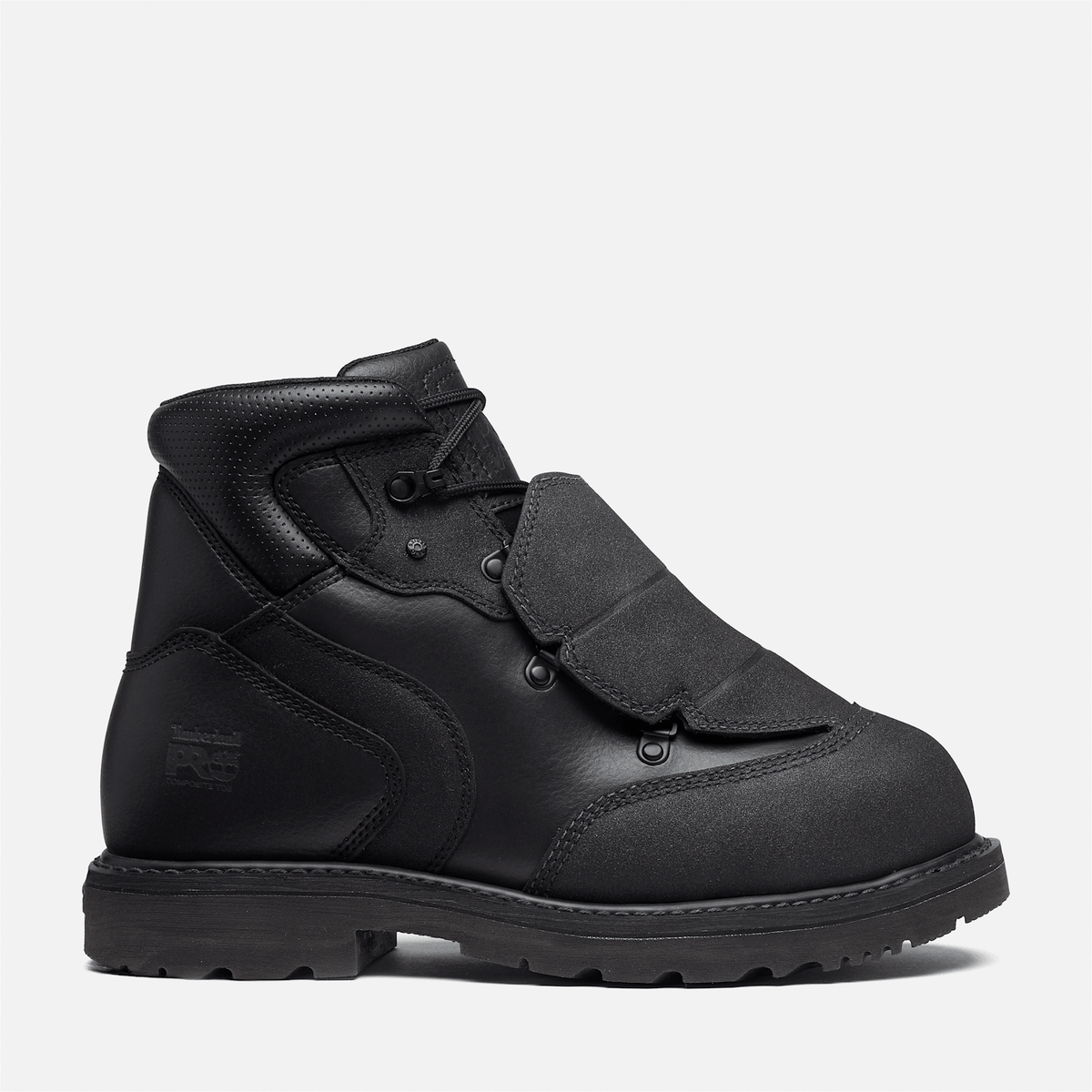 Mens Timberland  PRO 6 Ambridge Composite Toe Work Boot TBL Black Helcor Leather HERO