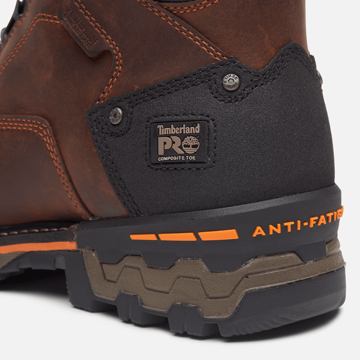 Mens Timberland PRO BOA Boondock 6 Composite Toe Work Boot TBL Medium Brown FullGrain ALT7