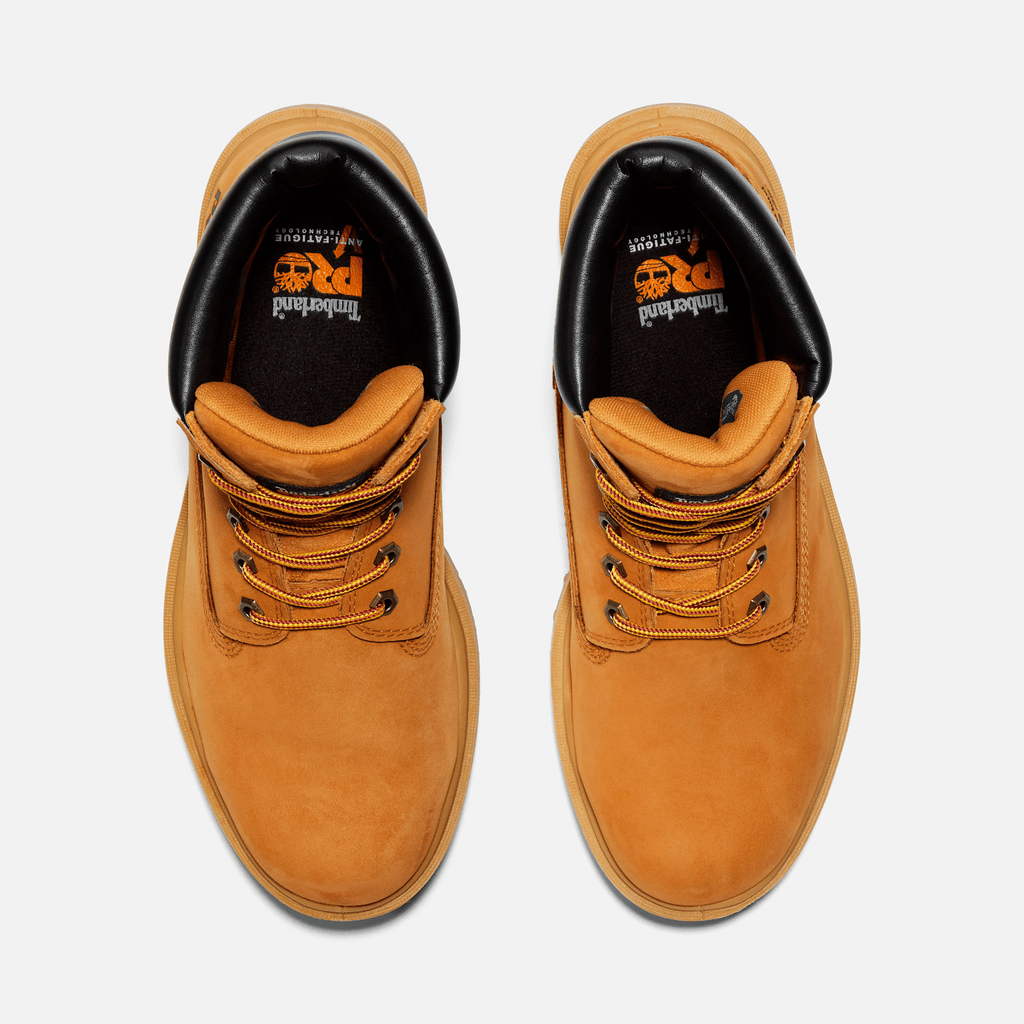 Mens Timberland PRO Direct Attach 6 Waterproof Insulated SteelToe Work Boot TBL Wheat ALT2
