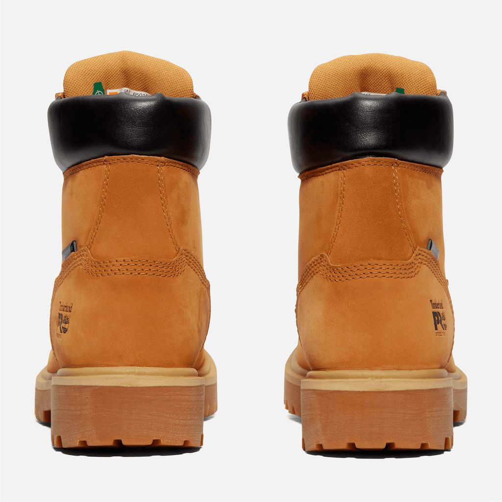 Mens Timberland PRO Direct Attach 6 Waterproof Insulated SteelToe Work Boot TBL Wheat ALT5