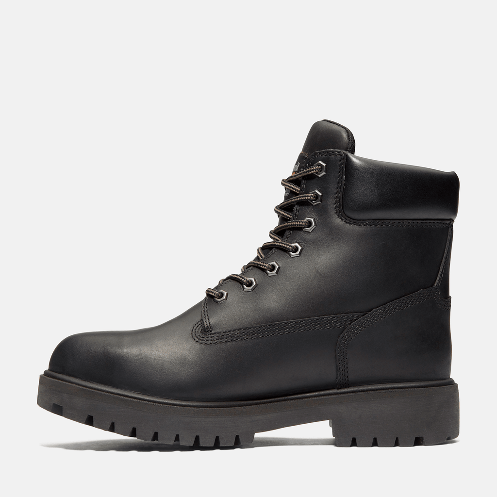 Mens Timberland PRO Direct Attach 6 Waterproof Insulated SteelToe Work Boot TBL Black ALT6