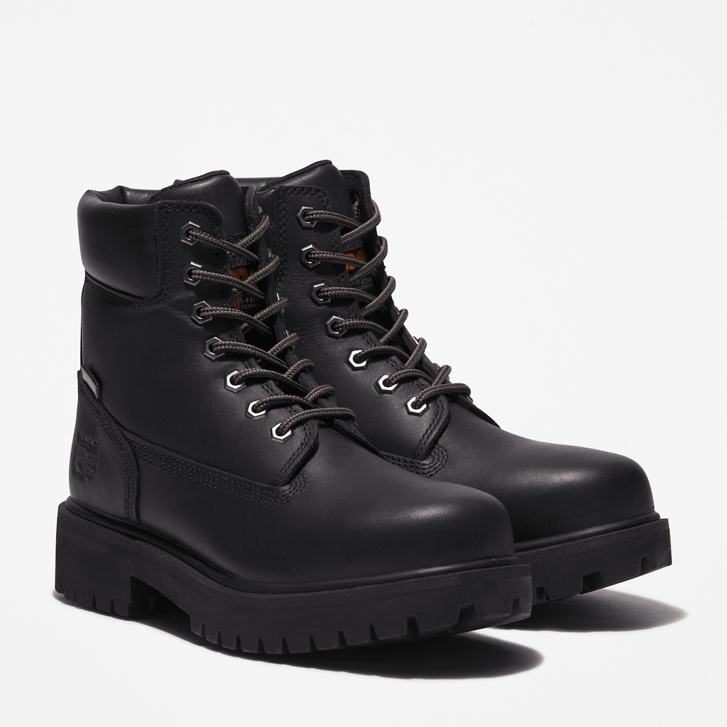 Mens Timberland PRO Direct Attach 6 Waterproof Insulated Work Boot TBL Black ALT4