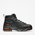 Mens Timberland PRO Endurance 6 Steel Toe Waterproof Work Boot TBL Black HERO
